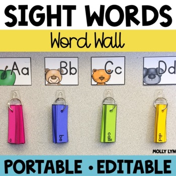 Portable Desktop Word Wall Grade 1 - Printable PDF