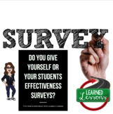 Student Effectiveness Surveys, Teacher Effectiveness Surve