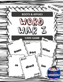 Word War I: Roots & Affixes Card Game