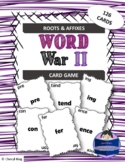 Word War II: Roots & Affixes Card Game