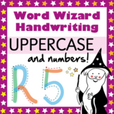 Word Wizard: Uppercase Handwriting Scheme (& numbers)