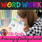 Word Work Activities for the Whole Year 5th Grade
