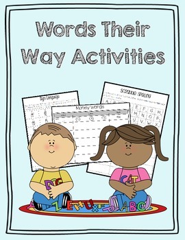 words their way homework activities