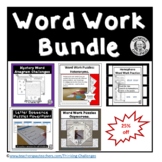 Word Work Activities Bundle