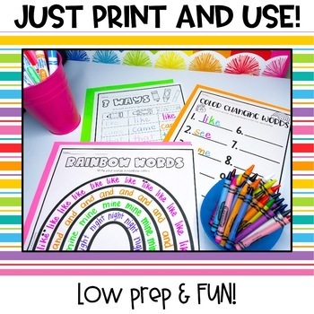 Funky First Grade Fun: Word Work Linky Party