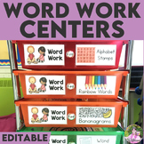 Word Work - Hands-On Word Work Center Activities for Any W