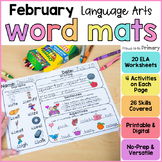 February Worksheets Activity Packet - Early Finisher No-Pr