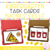 Phonics Task Cards | Kindergarten Phonics Skills | Literac