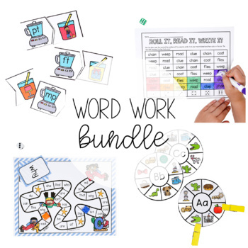 Preview of Word Work Bundle