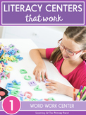 Word Work Activities for First Grade (for Centers or D5)