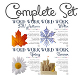 Word Work Centers: Four Seasons {BUNDLE}