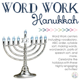 Word Work Centers: Hanukkah