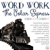 Word Work Centers: The Polar Express