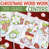 Word Work Centers for Christmas