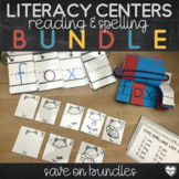 Word Work Centers for Kindergarten and First Grade Bundle