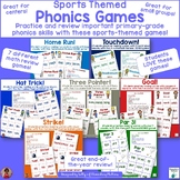 Word Work Games   7  BINGO  Games Bundle with Sports Themes