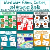 Word Work: Games, Centers  and Activities Bundle