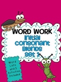 Word Work - Initial Consonant Blends Set 1