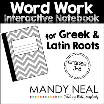 Preview of Greek and Latin Roots Interactive Notebook Activities