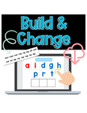 Word Work Ladders - Build and Change CVC - Digital