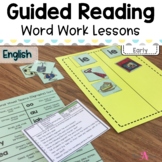 Word Work Lessons for Guided Reading- Early readers