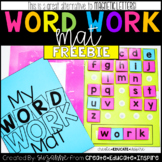 Word Work Mat FREEBIE