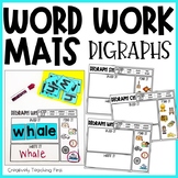 Word Work Mats - Digraphs