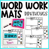 Word Work Mats - Diphthongs