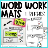 Word Work Mats - L Blends