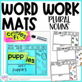 Word Work Mats - Plural Nouns