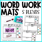 Word Work Mats - S Blends