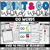 Word Work: oo sounds