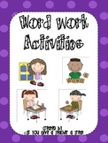 Word Work Packet