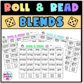 Word Work Roll and Read Beginning Blends - DECODABLE / SoR