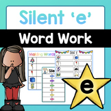 Word Work - Silent e