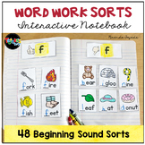 Word Work Sorts: Beginning Sounds