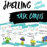 Word Work Spelling Task Cards for Middle and Upper Primary