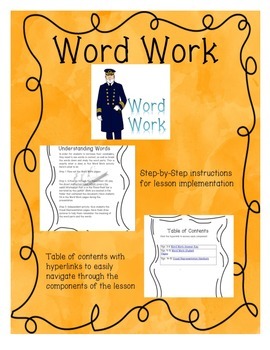 Preview of Word Work -Understanding words from The Titanic