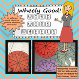 Word Work Wheels - Wheely Good! Literacy Centers 10 wheels