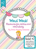 Word Work/ Word Study Centers Packet 2