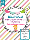 Word Work/ Word Study Centers Packet 4