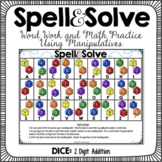 Word Work and Math Dice Activity | Set 2 w/ No Prep Option