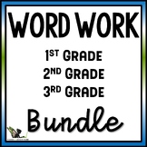 Word Work with Phonics Focused Reading Passages and Activi