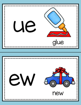 Word Work: ue and ew (/oo/ sound) by Jana Guerra We Heart Teaching