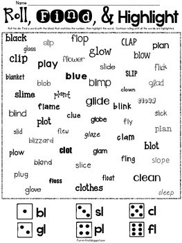 word work with blends l blends r blends s blends by jodi southard