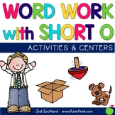 Short o Word Work Activities