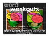 Word Wall Activities: Word Workouts