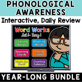 Word Works Phonological Awareness Routine: BIG BUNDLE (Dig