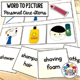 Autism Word Picture Matching Personal Care