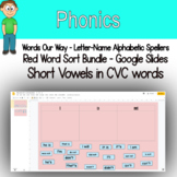 Word & Picture Sorts for Letter Name - Alphabetic Spellers